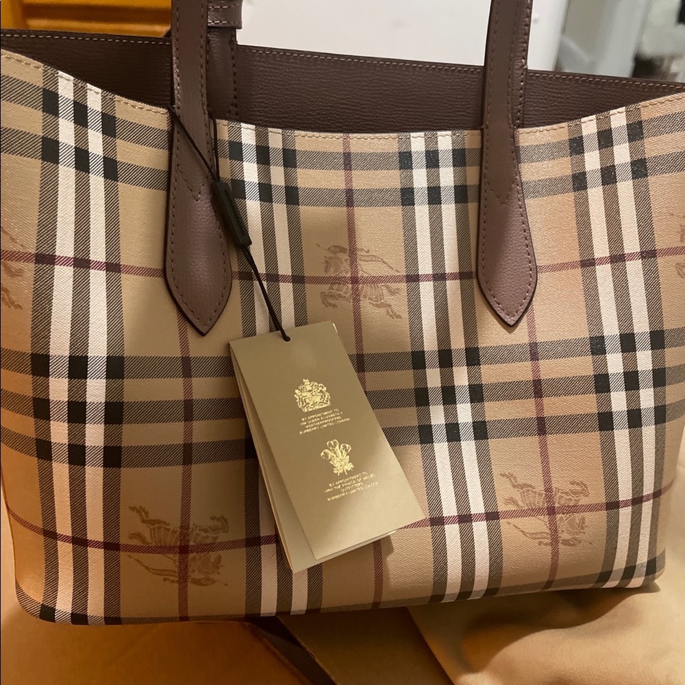 AUTHENTIC Burberry reversible tote bag